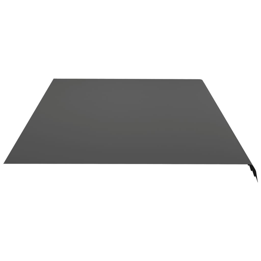 vidaXL Zapasowa tkanina na markizę, antracytowa, 6x3,5 m