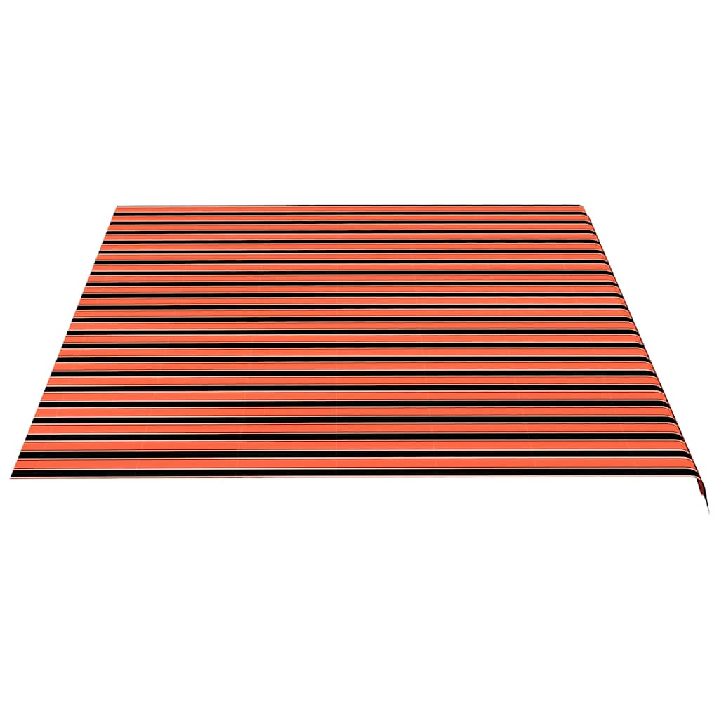 vidaXL Zapasowa tkanina na markizę, pomarańczowo-brązowa, 480x345 cm, poliester