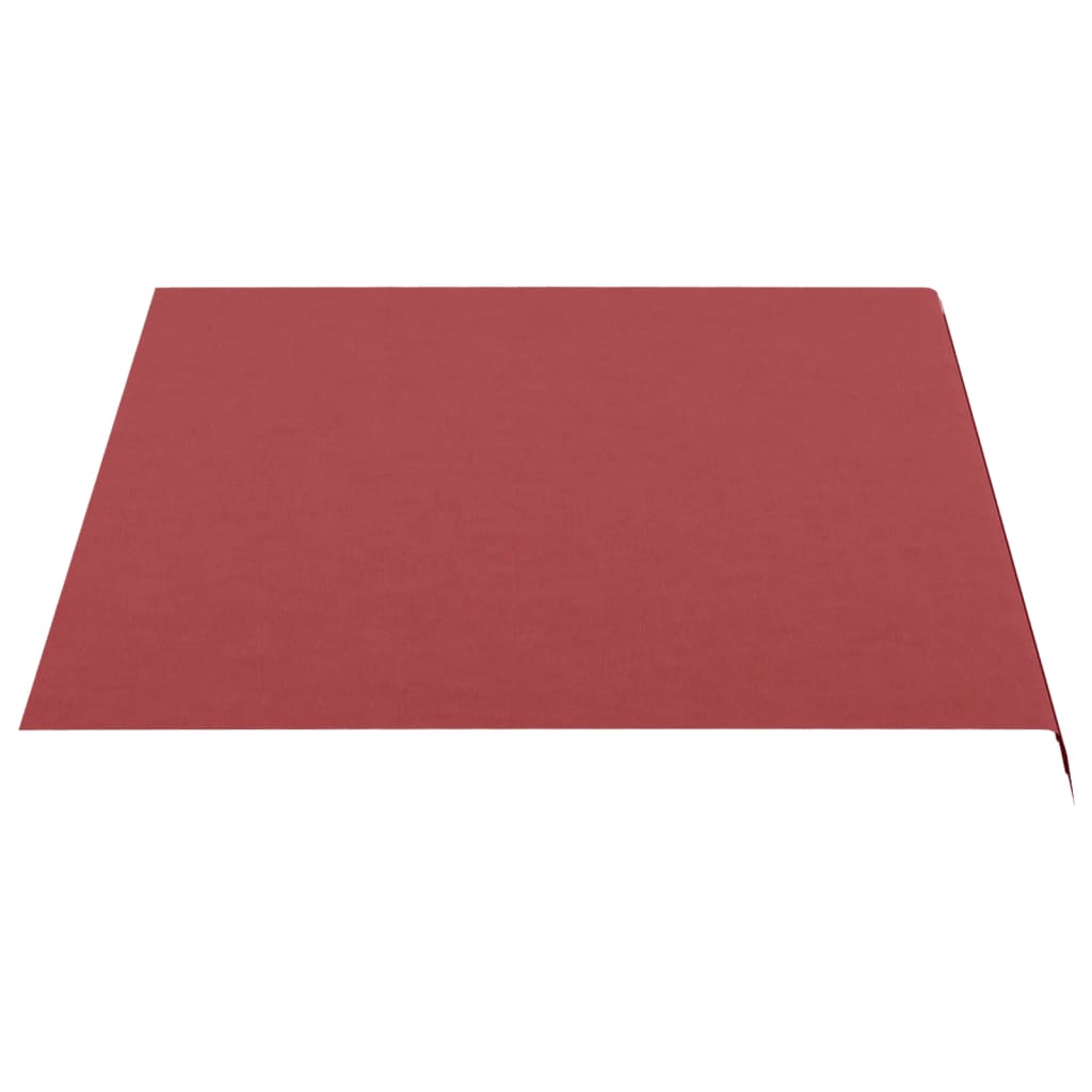 vidaXL Zapasowa tkanina na markizę, burgundowa, 3,5x2,5 m