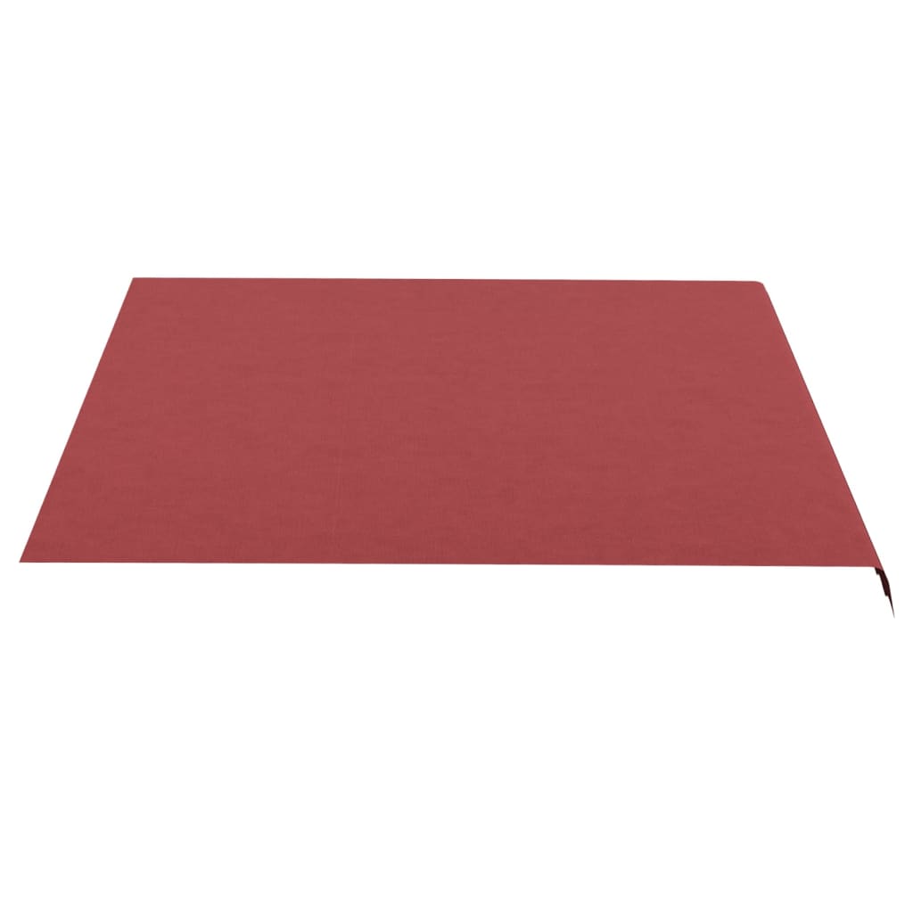 vidaXL Zapasowa tkanina na markizę, burgundowa, 4x3,5 m