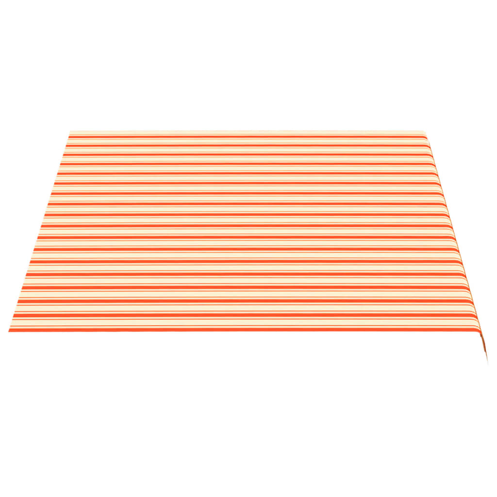 vidaXL Zapasowa tkanina na markizę, żółto-pomarańczowa, 3,5x2,5 m