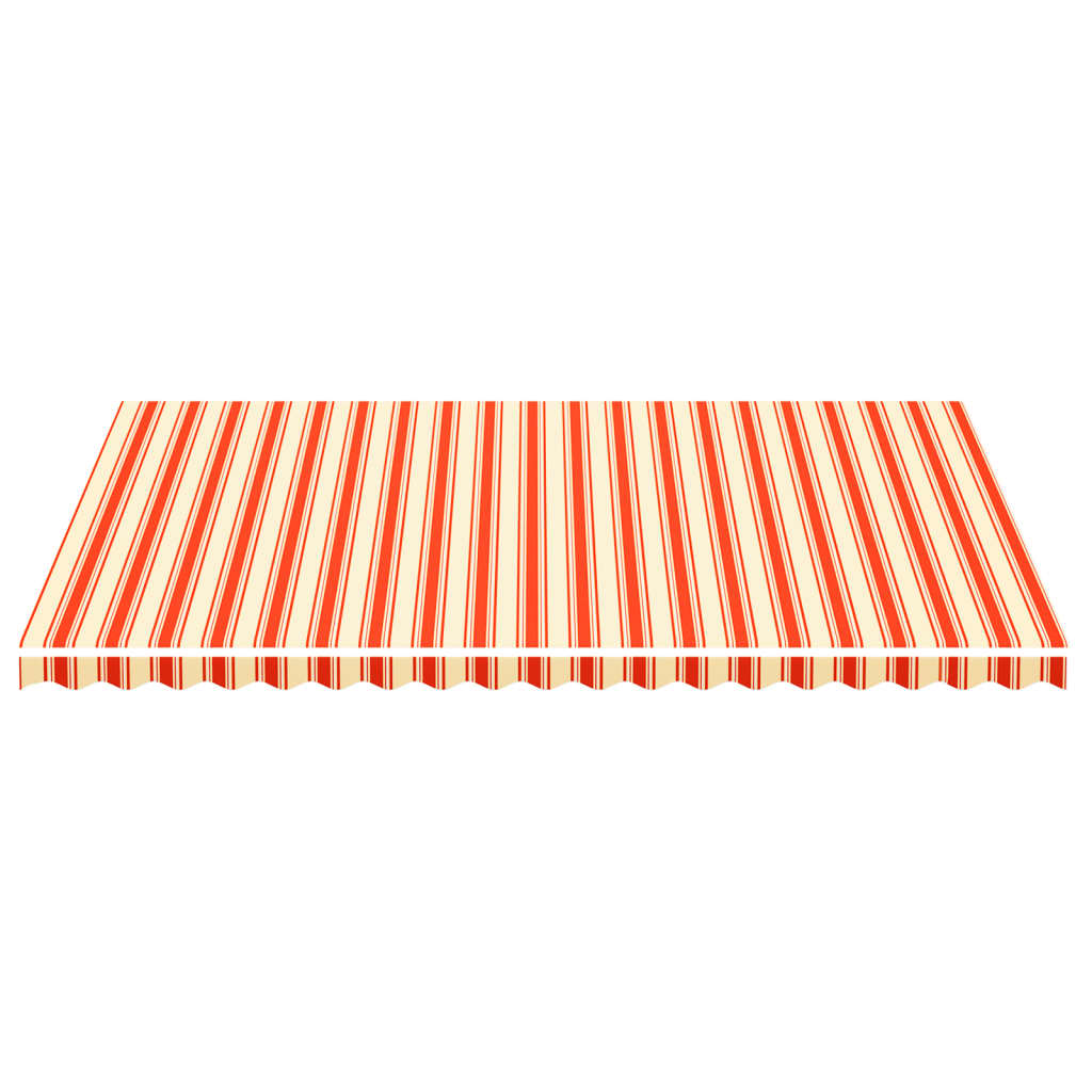 vidaXL Zapasowa tkanina na markizę, żółto-pomarańczowa, 5x3,5 m