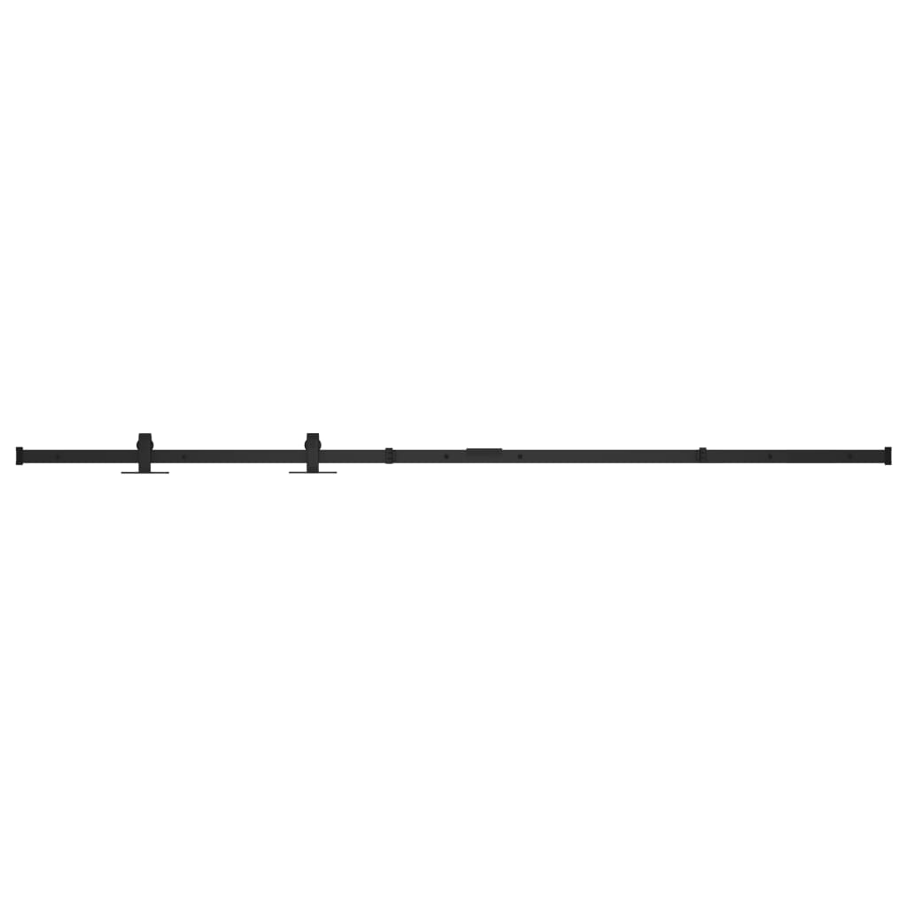 vidaXL System do drzwi przesuwnych do mebli, stal węglowa, 152 cm
