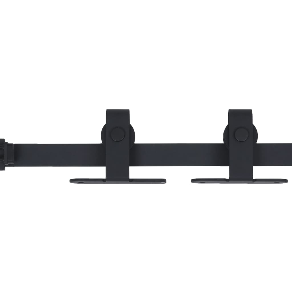 vidaXL System do drzwi przesuwnych do mebli, stal węglowa, 152 cm