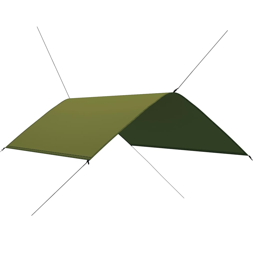 vidaXL Płachta biwakowa, 3x2 m, zielona
