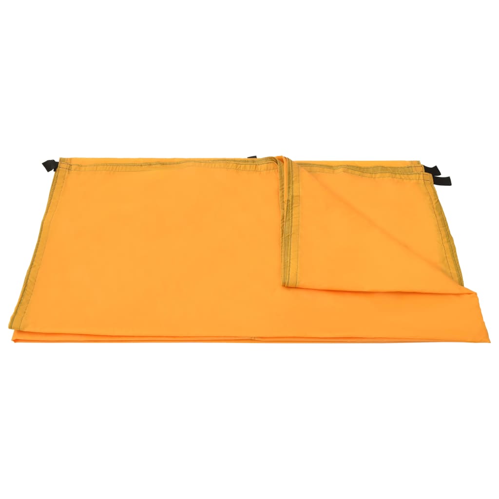 vidaXL Płachta biwakowa, 4x4 m, żółta