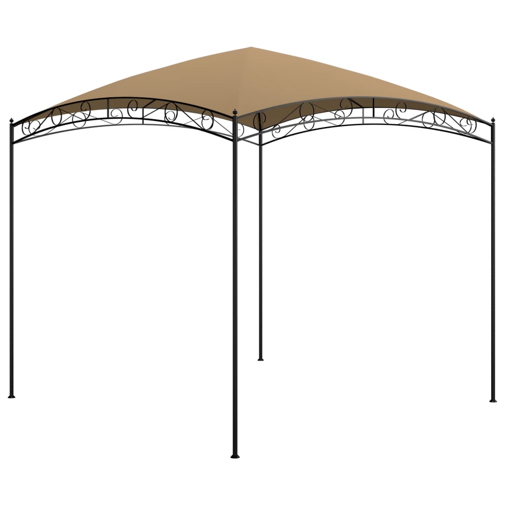 vidaXL Altana, 3x3x2,65 m, kolor taupe, 180 g/m²