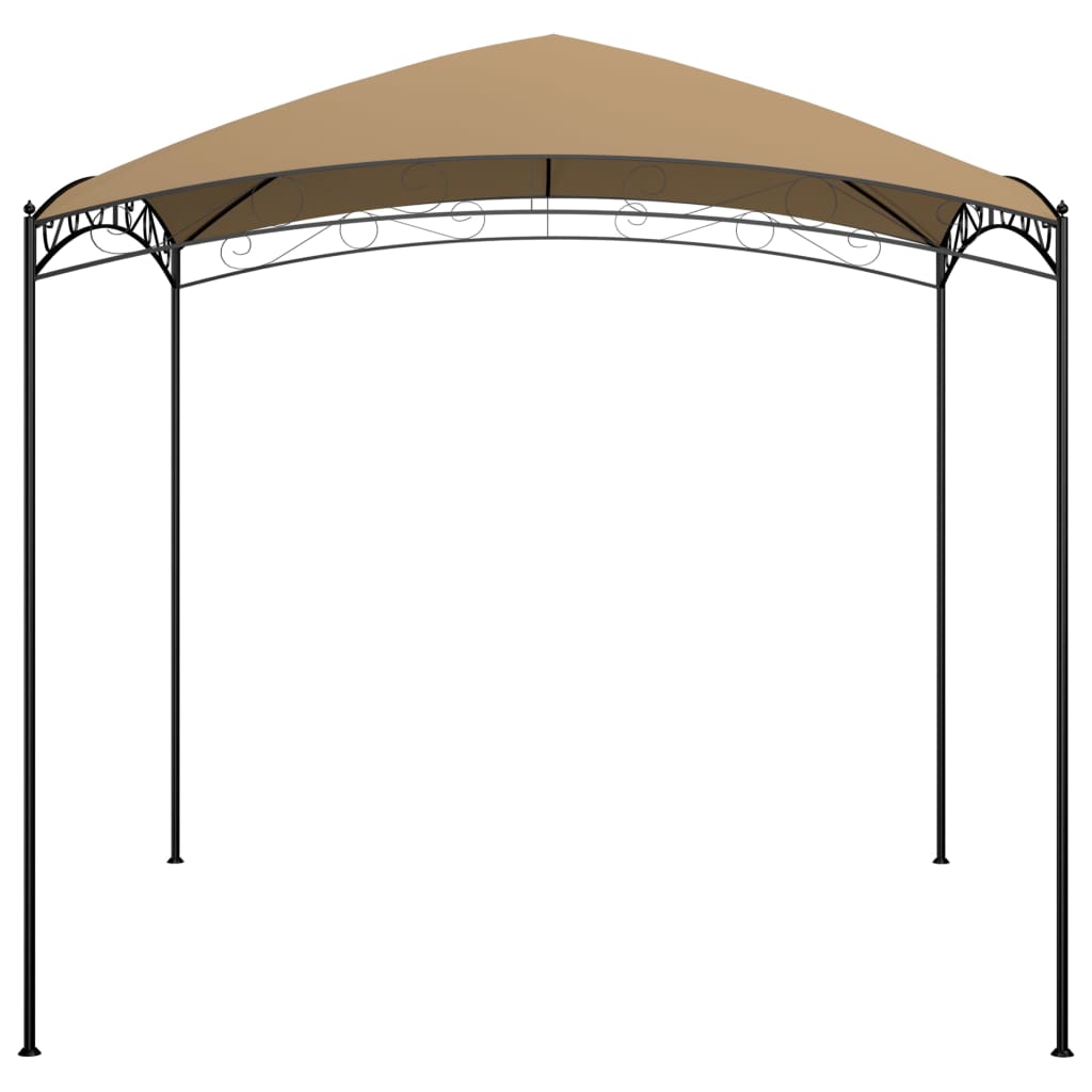 vidaXL Altana, 3x3x2,65 m, kolor taupe, 180 g/m²