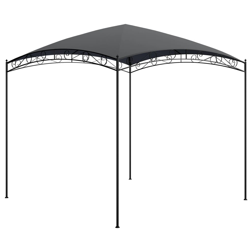 vidaXL Altana, 3x3x2,65 m, antracytowa, 180 g/m²
