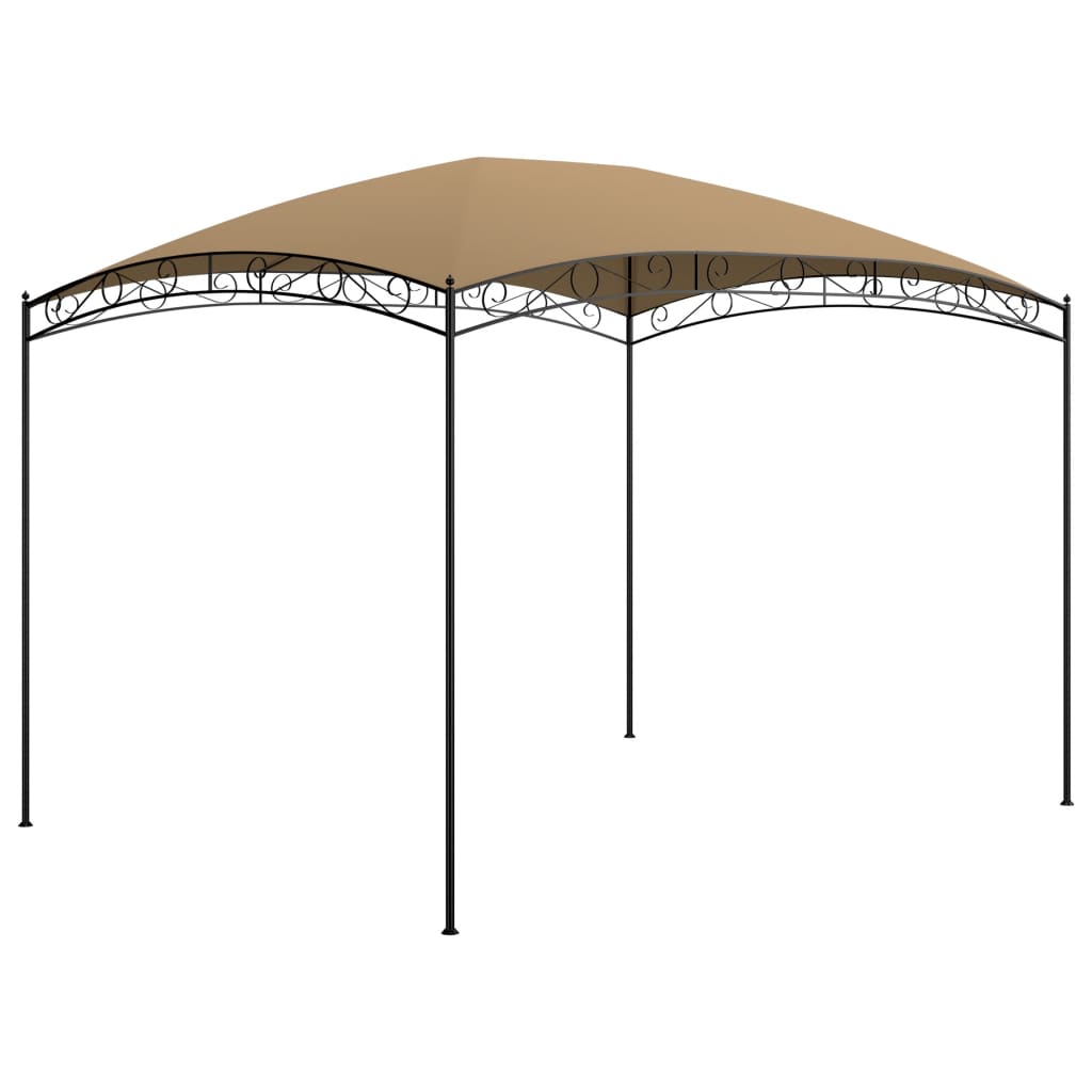 vidaXL Altana, 3x4x2,65 m, kolor taupe, 180 g/m²