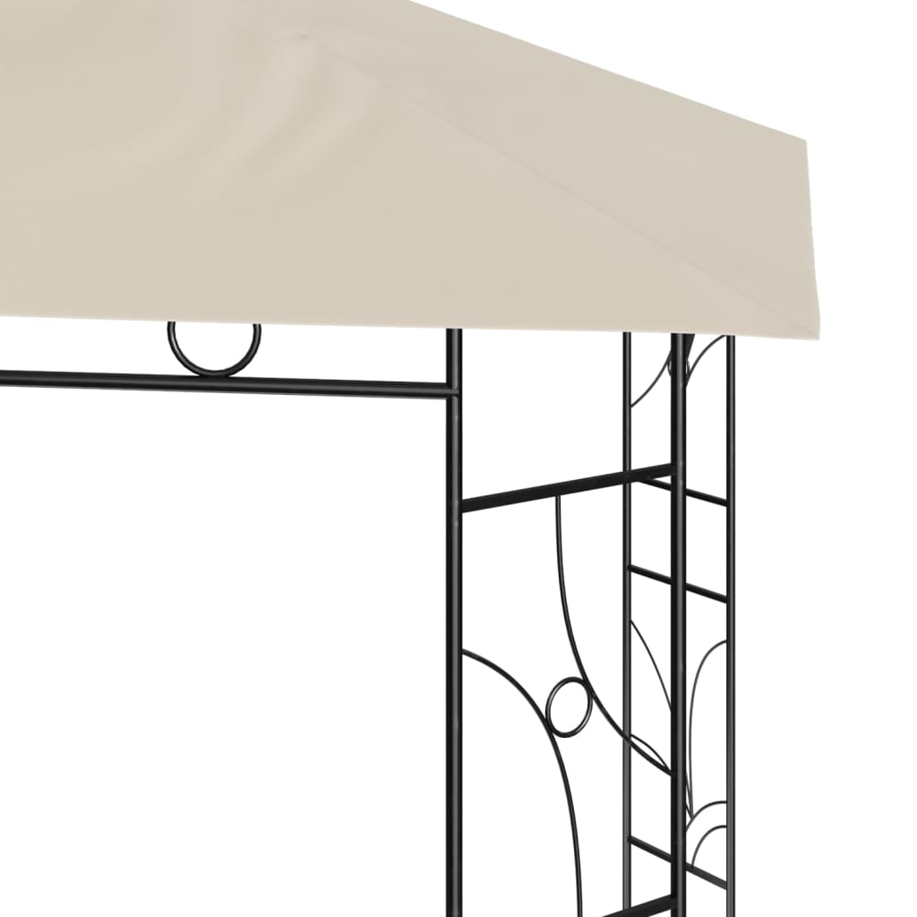 vidaXL Altana, 3x3x2,7 m, kremowa, 160 g/m²