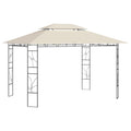 vidaXL Altana, 4x3x2,7 m, kremowa, 160 g/m²