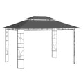 vidaXL Altana, 4x3x2,7 m, antracytowa, 160 g/m²