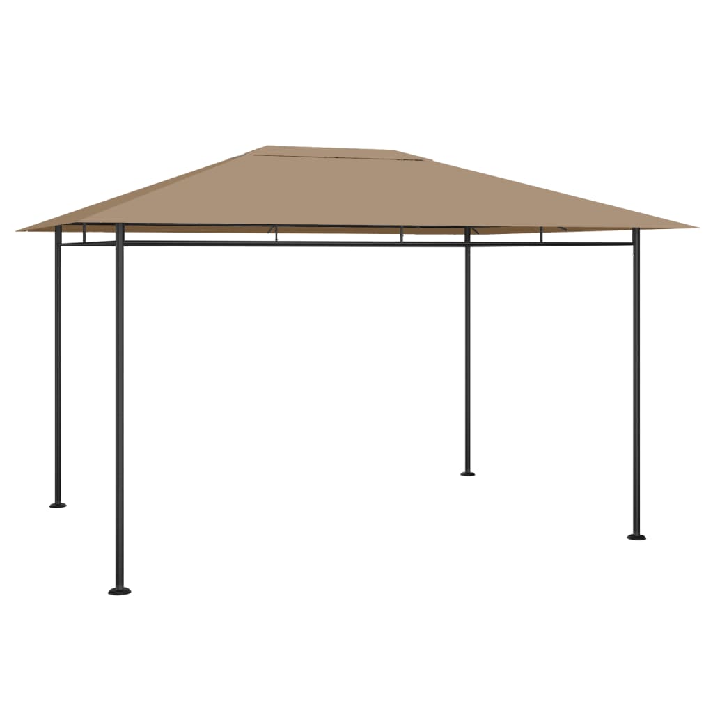 vidaXL Altana, 384x281x270 cm, kolor taupe, 180 g/m²