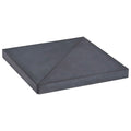 vidaXL Obciążnik do parasola, granit, kwadratowy, czarny, 15 kg