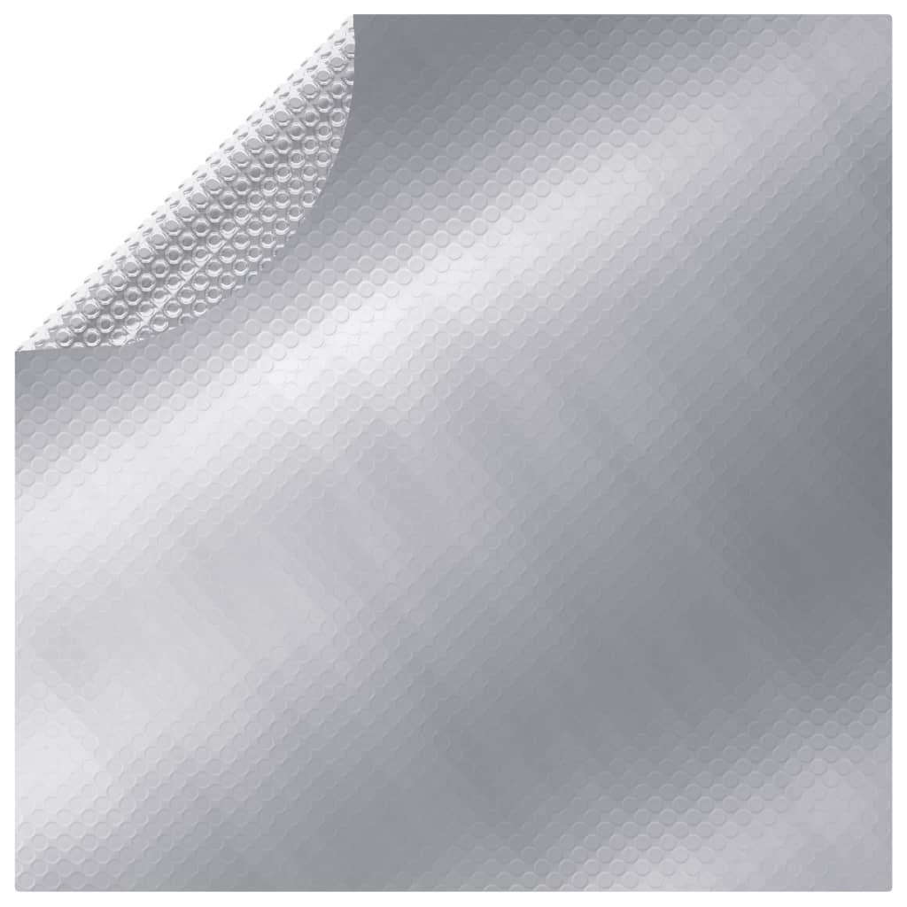 vidaXL Folia na basen, srebrna, 549 cm, PE