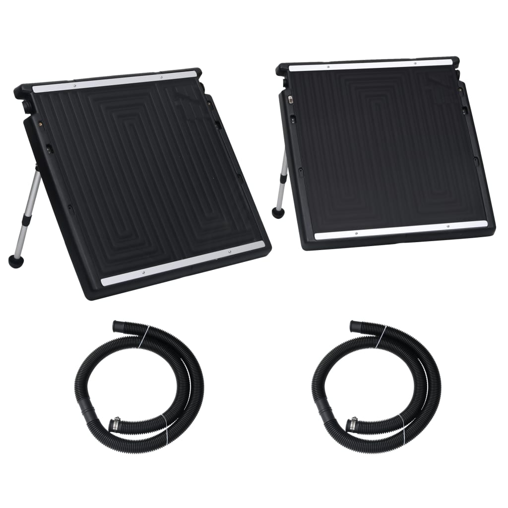 vidaXL Solarny podgrzewacz wody w basenie, podwójny, 150x75 cm