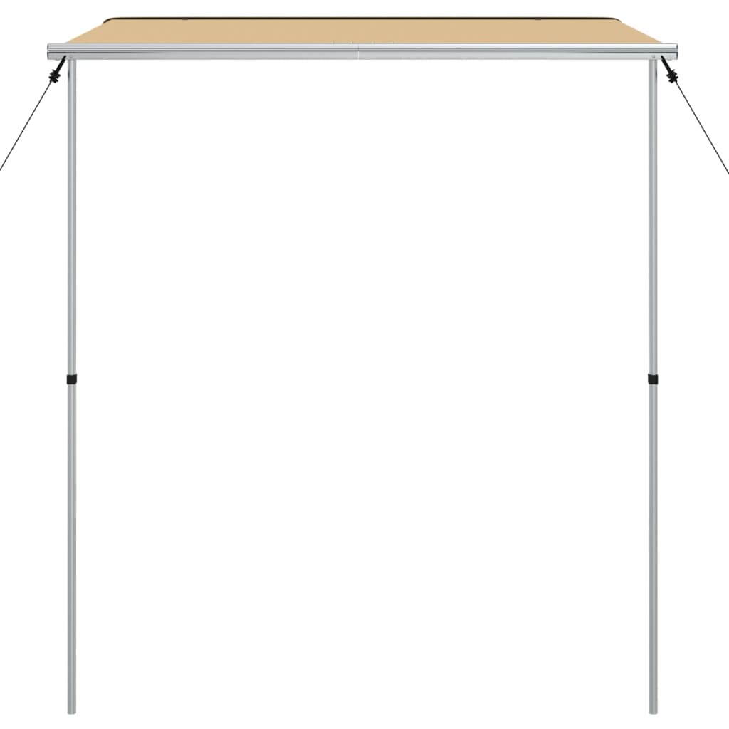 vidaXL Zadaszenie do kampera, 2 x 2 x 2,15 m, beżowe