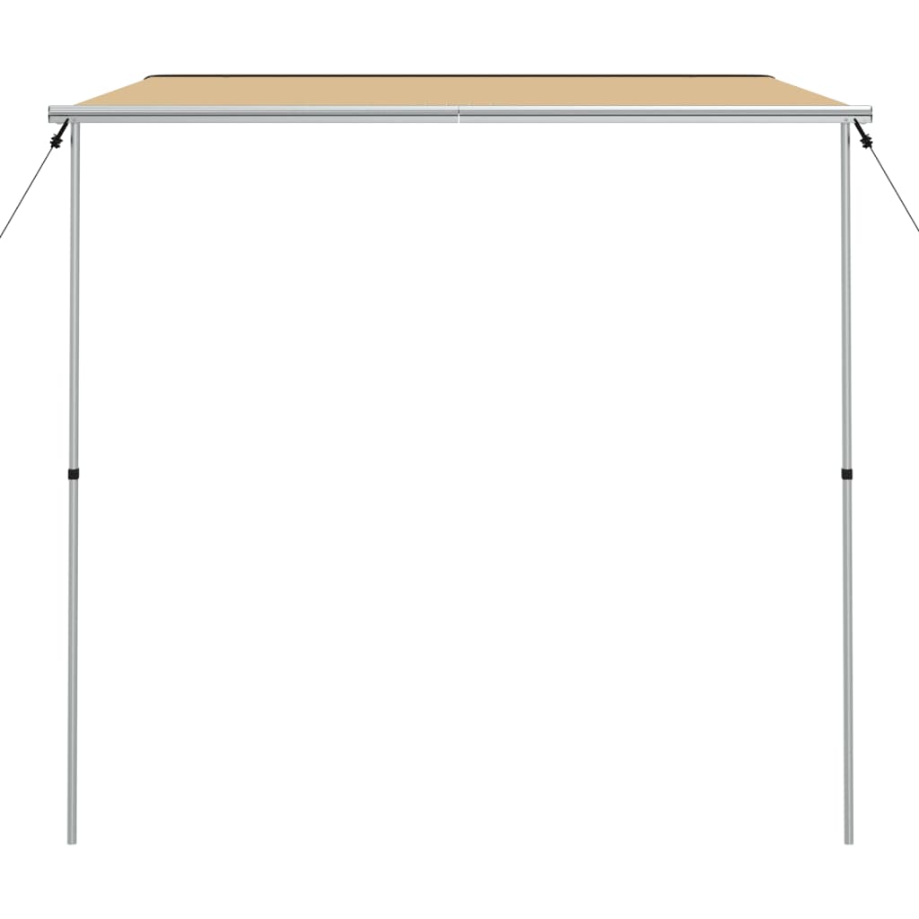 vidaXL Zadaszenie do kampera, 2,4 x 3 x 2,15 m, beżowe