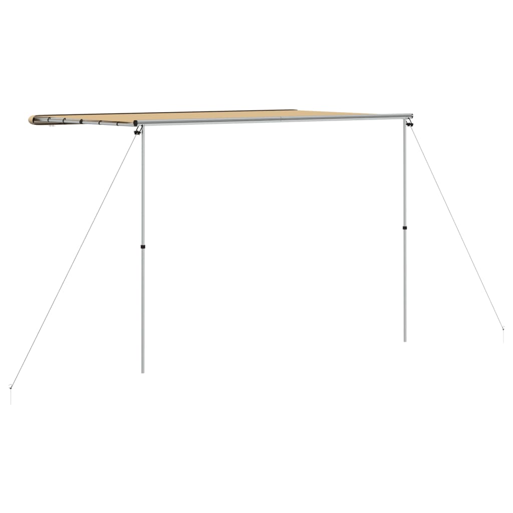 vidaXL Zadaszenie do kampera, 3 x 2 x 2,15 m, beżowe