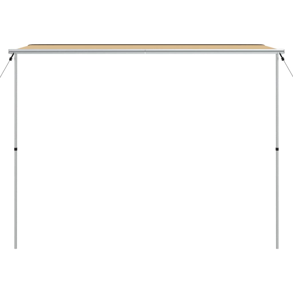 vidaXL Zadaszenie do kampera, 3 x 2 x 2,15 m, beżowe