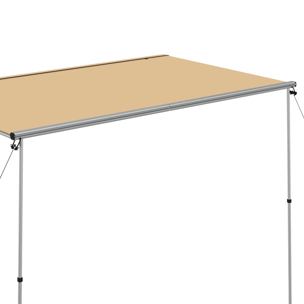 vidaXL Zadaszenie do kampera, 3 x 2 x 2,15 m, beżowe