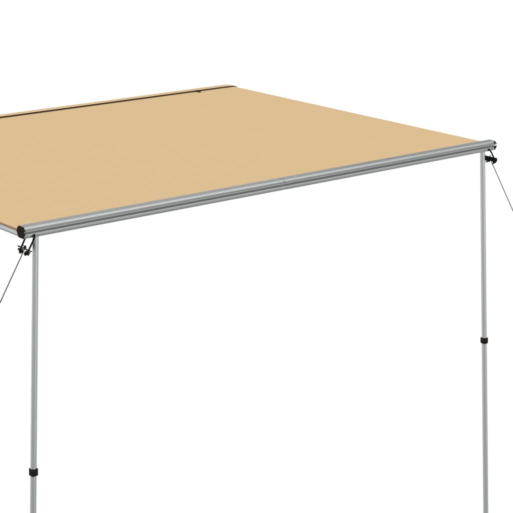 vidaXL Zadaszenie do kampera, 3 x 2,5 x 2,15 m, beżowe