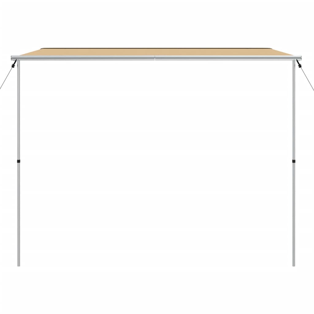 vidaXL Zadaszenie do kampera, 3 x 3 x 2,15 m, beżowe