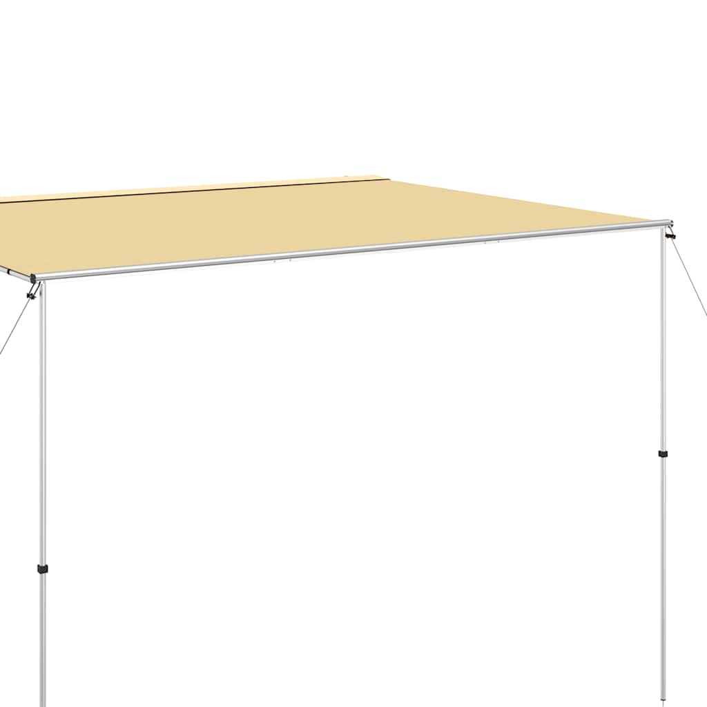 vidaXL Zadaszenie do kampera, 4 x 3 x 2,15 m, beżowe