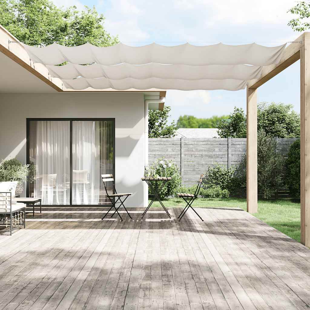 vidaXL Markiza pionowa, biała, 60x800 cm, tkanina Oxford