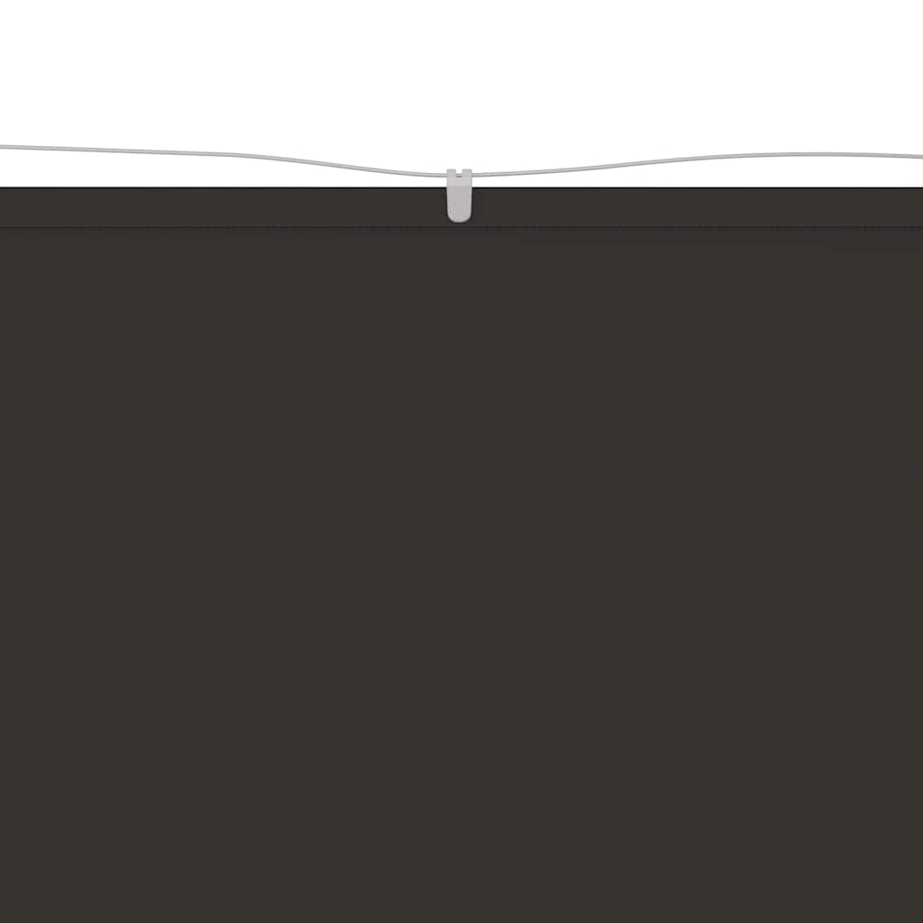 vidaXL Markiza pionowa, antracytowa, 100x1200 cm, tkanina Oxford