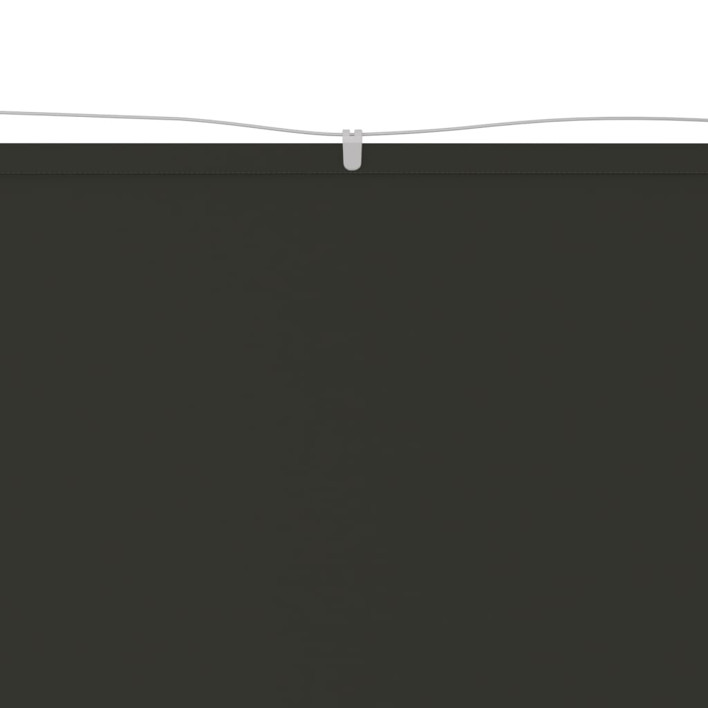 vidaXL Markiza pionowa, antracytowa, 140x420 cm, tkanina Oxford