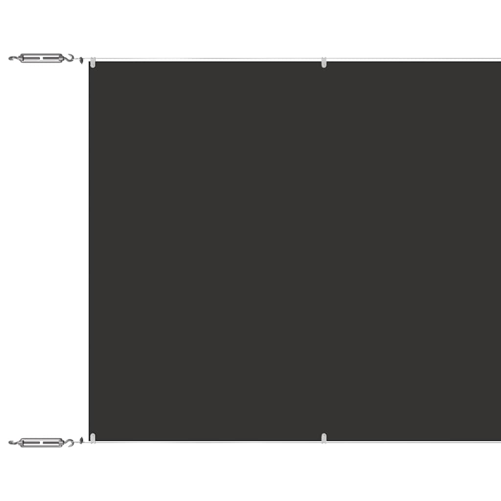 vidaXL Markiza pionowa, antracytowa, 140x600 cm, tkanina Oxford