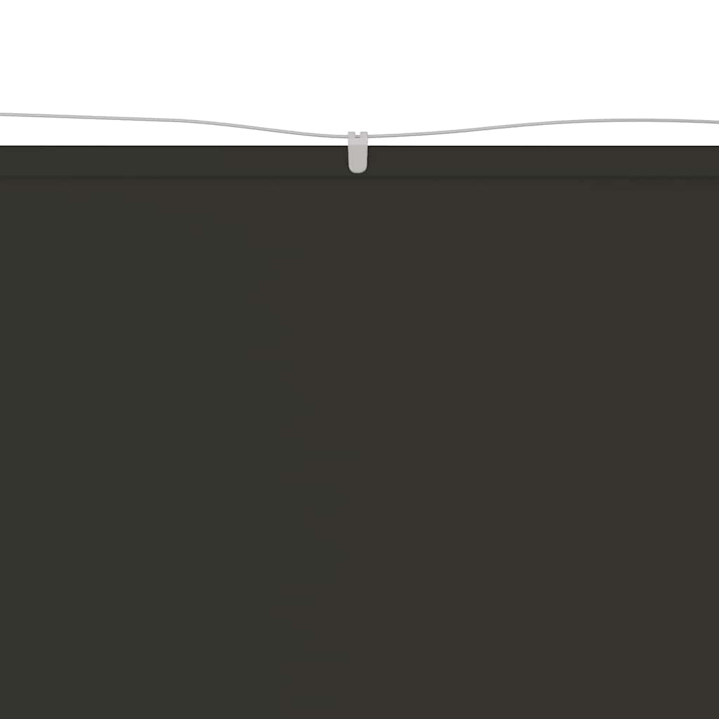 vidaXL Markiza pionowa, antracytowa, 140x800 cm, tkanina Oxford