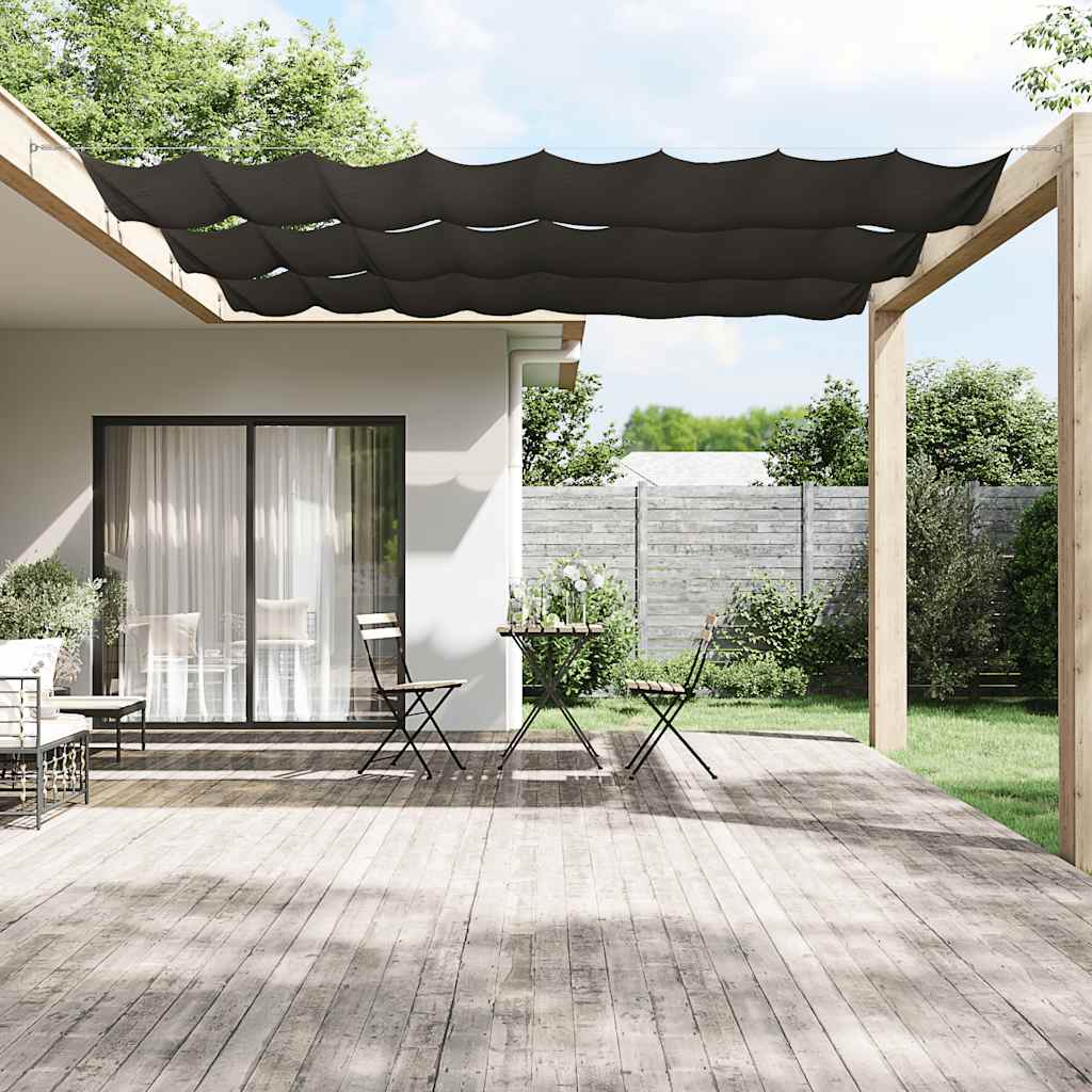 vidaXL Markiza pionowa, antracytowa, 140x800 cm, tkanina Oxford
