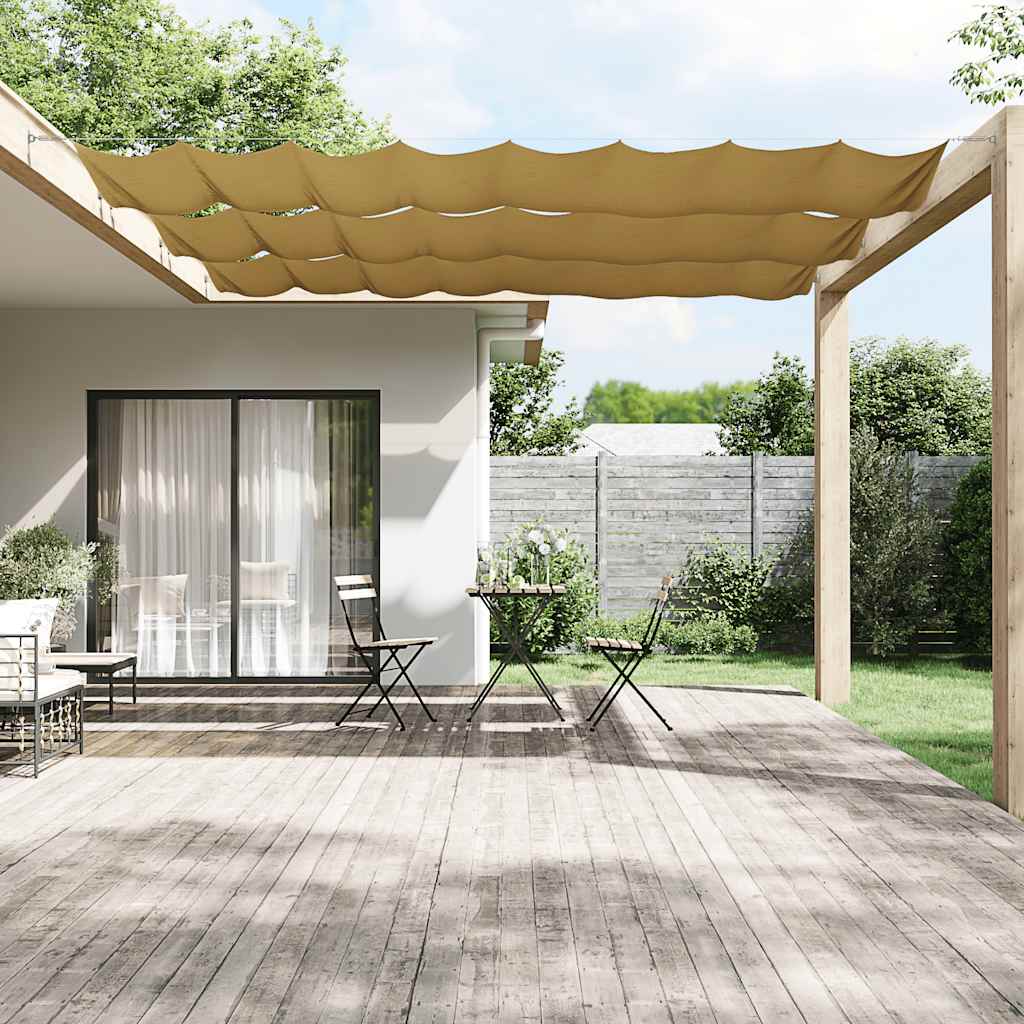 vidaXL Markiza pionowa, beżowa, 60x1200 cm, tkanina Oxford