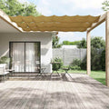 vidaXL Markiza pionowa, beżowa, 60x1200 cm, tkanina Oxford