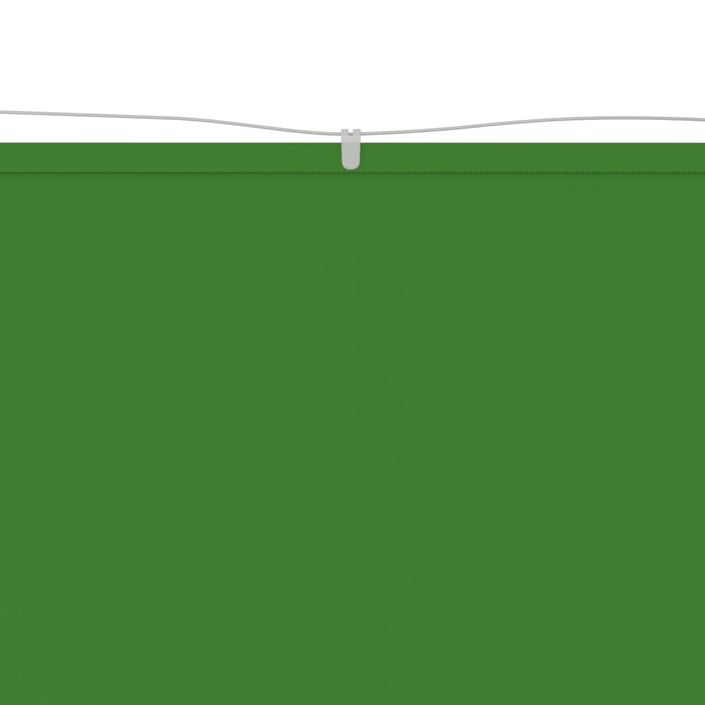 vidaXL Markiza pionowa, jasnozielona, 100x420 cm, tkanina Oxford