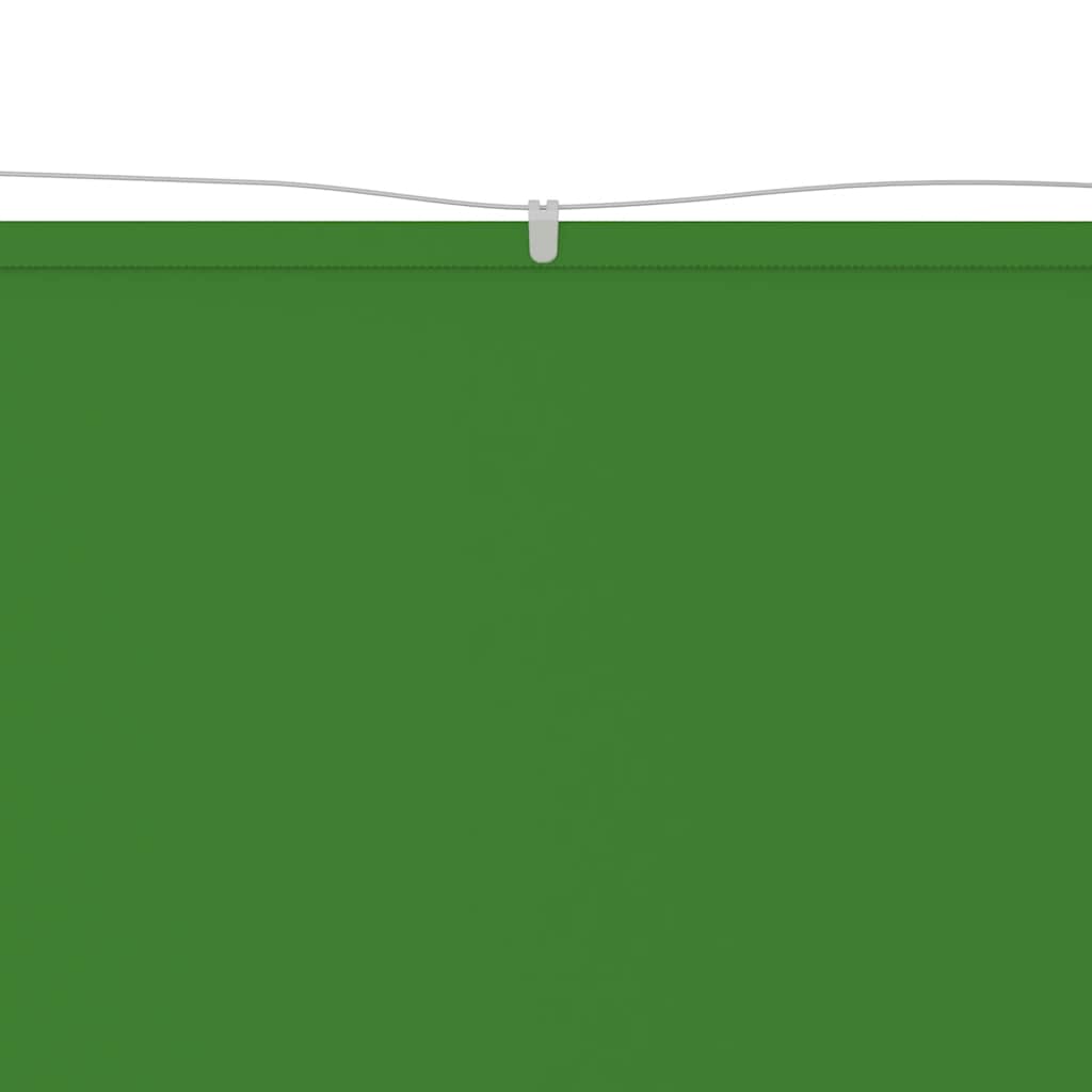 vidaXL Markiza pionowa, jasnozielona, 100x1200 cm, tkanina Oxford