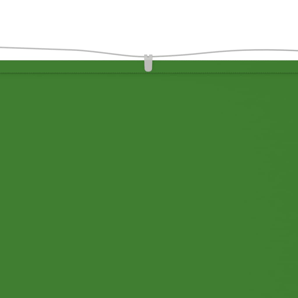 vidaXL Markiza pionowa, jasnozielona, 140x420 cm, tkanina Oxford