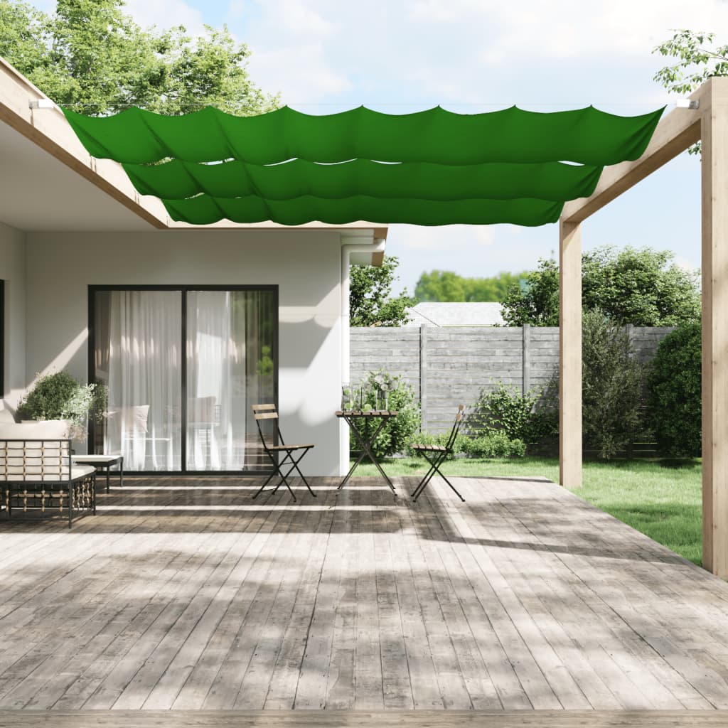 vidaXL Markiza pionowa, jasnozielona, 140x420 cm, tkanina Oxford