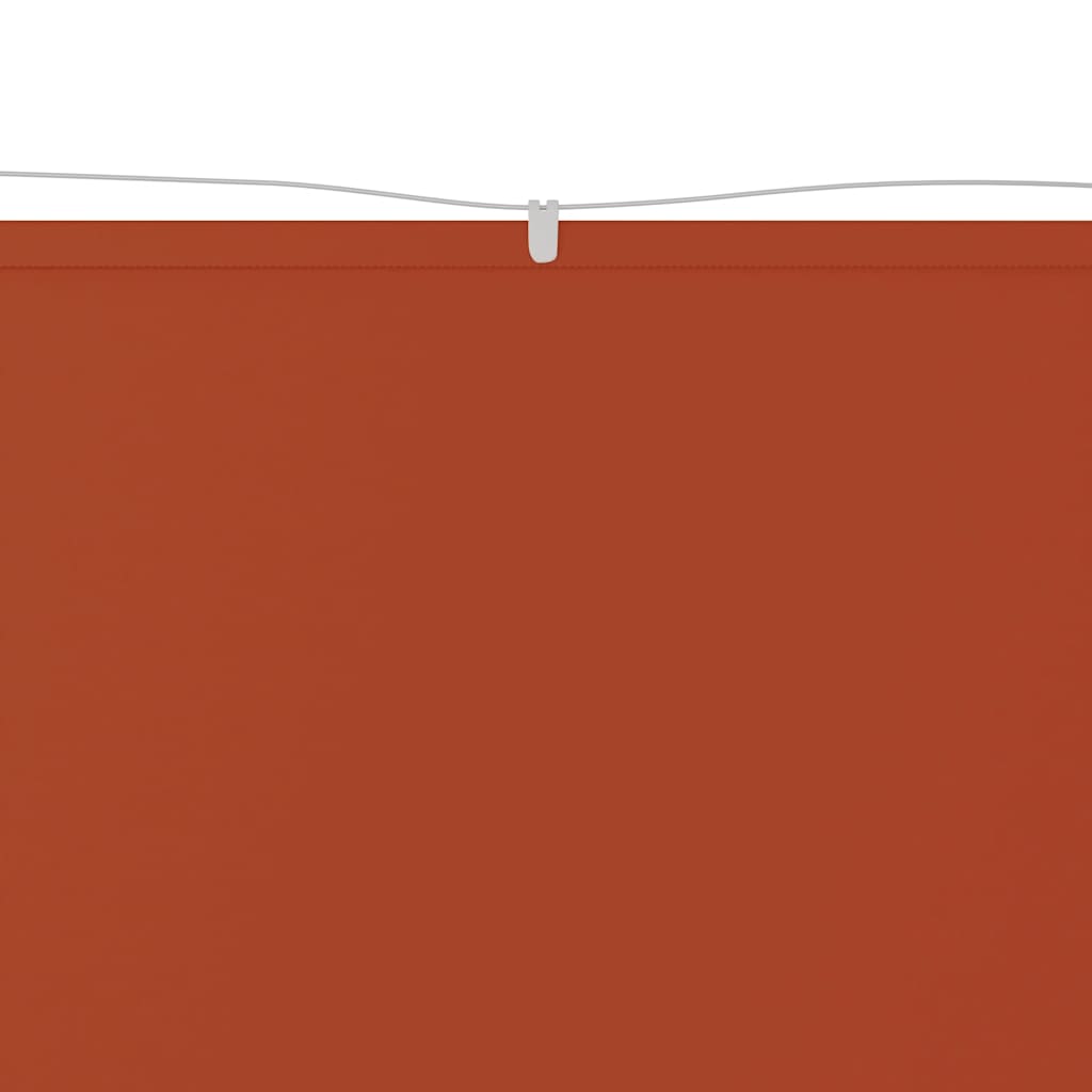 vidaXL Markiza pionowa, terakota, 60x1000 cm, tkanina Oxford