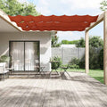 vidaXL Markiza pionowa, terakota, 60x1000 cm, tkanina Oxford