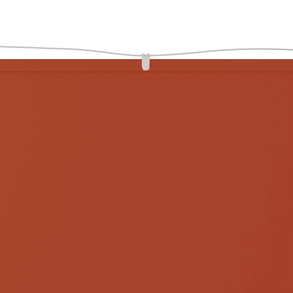 vidaXL Markiza pionowa, terakota, 100x800 cm, tkanina Oxford