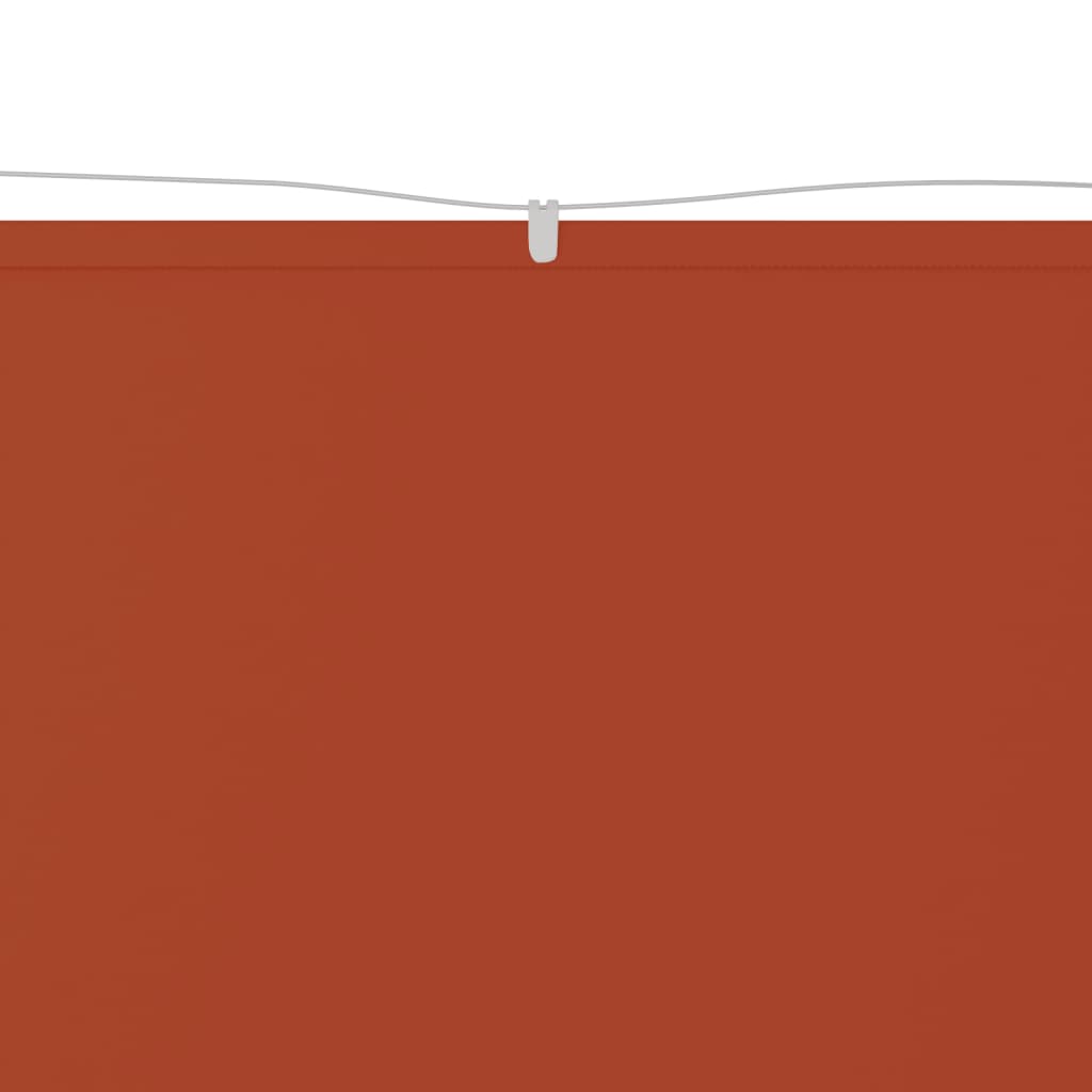 vidaXL Markiza pionowa, terakota, 140x360 cm, tkanina Oxford
