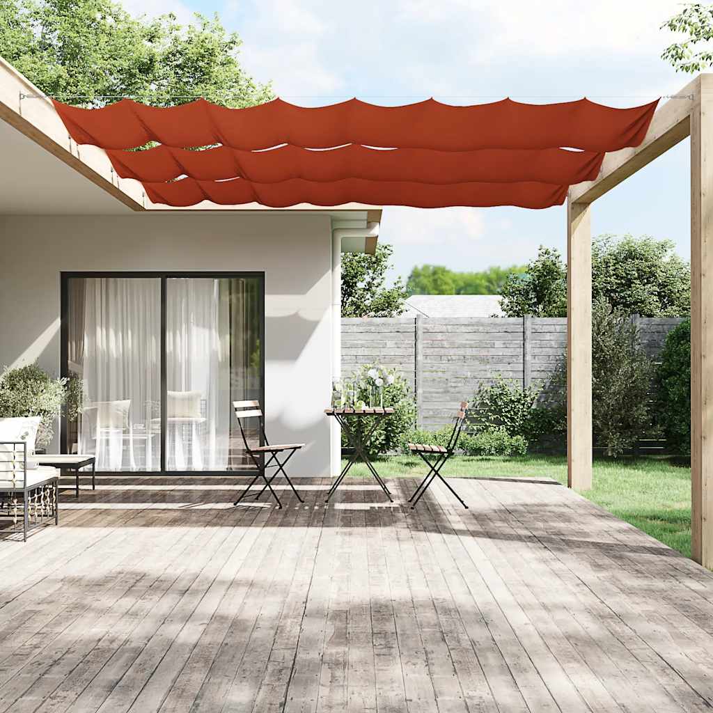 vidaXL Markiza pionowa, terakota, 140x600 cm, tkanina Oxford