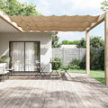 vidaXL Markiza pionowa, kolor taupe, 60x1200 cm, tkanina Oxford