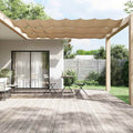 vidaXL Markiza pionowa, kolor taupe, 180x1000 cm, tkanina Oxford