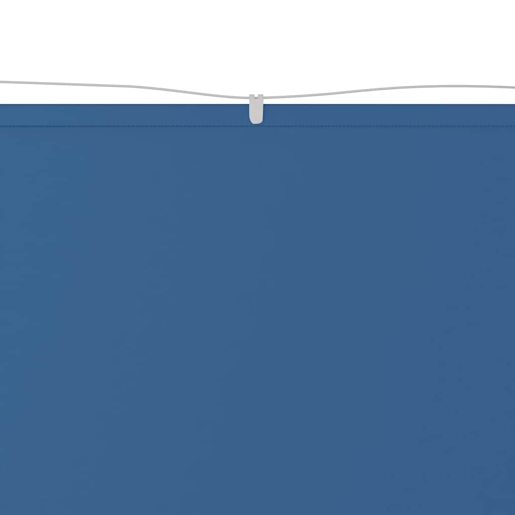 vidaXL Markiza pionowa, niebieska, 100x600 cm, tkanina Oxford
