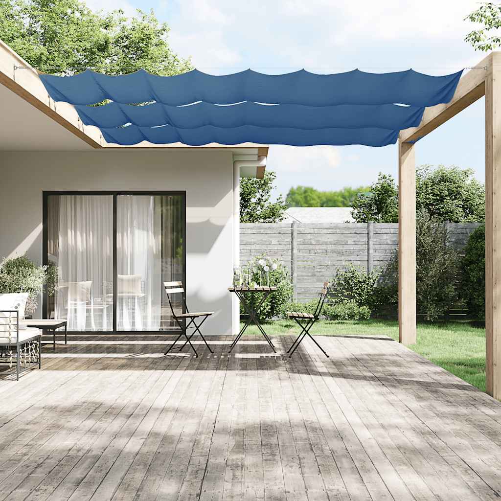 vidaXL Markiza pionowa, niebieska, 100x600 cm, tkanina Oxford
